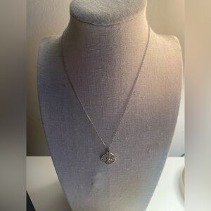 Silver Heart Pendant Necklace
